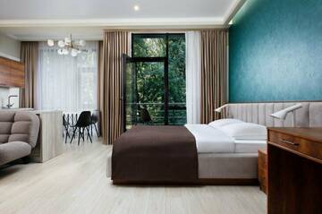 Апартаменты DBL с балконом в Гостинице Затерянный Рай у Машука